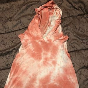 Tank top hoodie